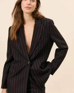 Hauts|Costumes>Maison Sarah Lavoine Veste Alesia - Rouge