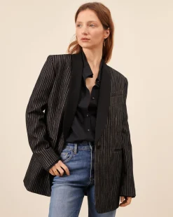 Costumes|Hauts>Maison Sarah Lavoine Veste Ambroise - Noir