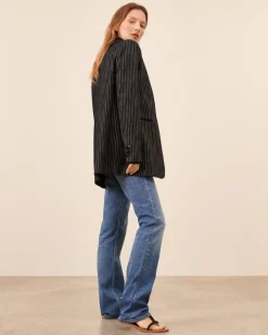 Costumes|Hauts>Maison Sarah Lavoine Veste Ambroise - Noir